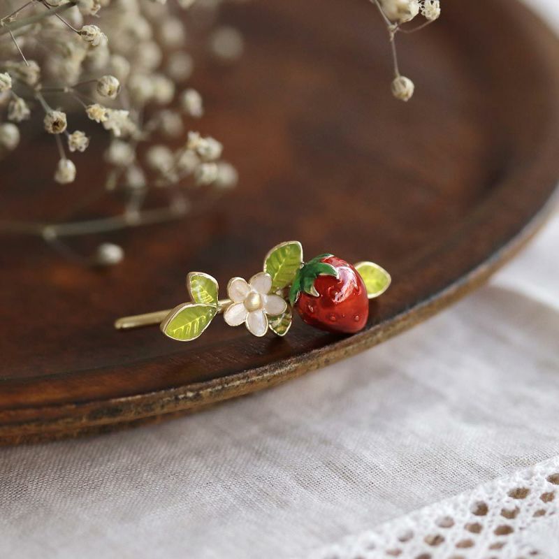 Ayatorie2024新款植物园专柜正品日本制雏菊耳环耳夹发夹手镯指环