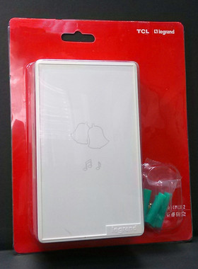 TCL legrand交流型机械门铃 叮咚门铃 CML02门铃220V正品销售家用