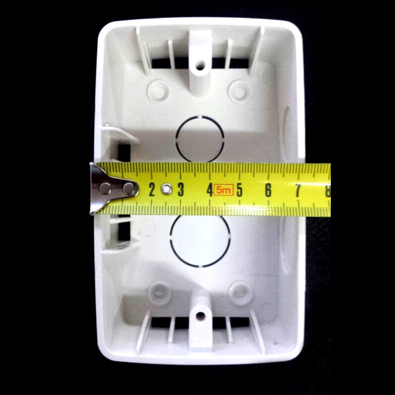 TCL罗格朗开关插座 118型U系列二位底盒开关插座明装盒安全盒正品