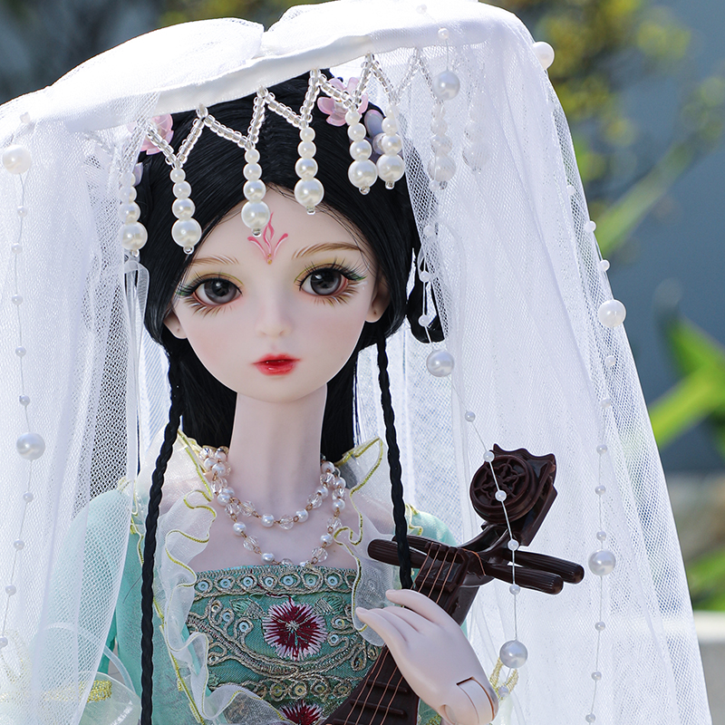 娃之恋古风玩具娃娃可开头换眼