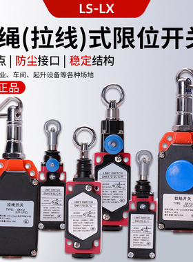拉线开关 LS-LX-S/Z拉绳急停开关SKY-S/R手动自动复位ZS7111/1SVD
