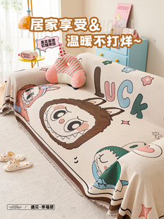 骏仔沙发套罩防猫抓2025夏季款四季通用防滑沙发巾盖布沙发保护套