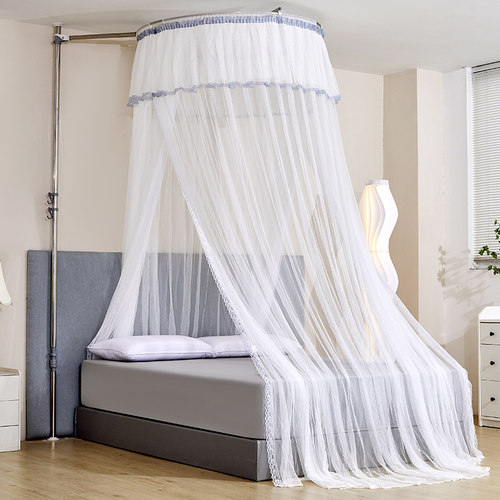 天地杆蚊帐不占空间升降伸缩调节