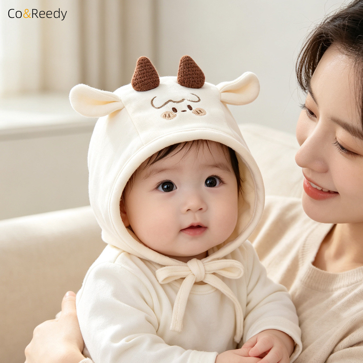 秋冬保暖防风婴儿护耳胎帽