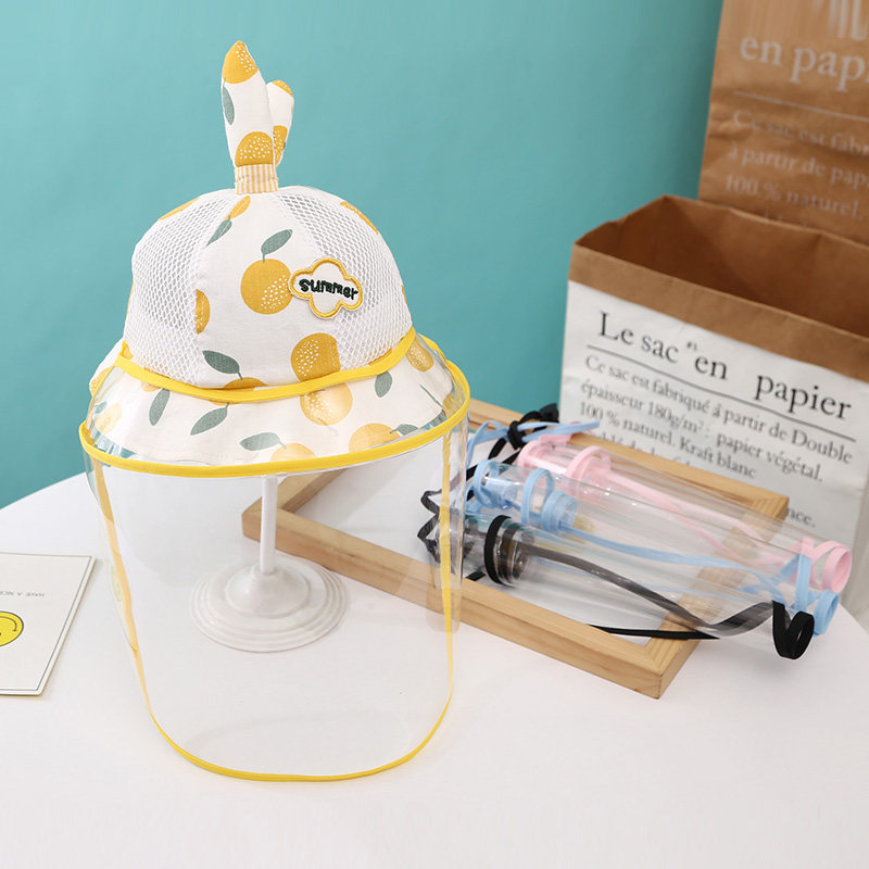 儿童帽子防护面罩透明防飞沫可拆卸男女宝宝婴儿安全隔离渔夫帽用,童装/婴儿装/亲子装,帽子,淘宝优惠券,粉丝福利购,淘宝优惠卷