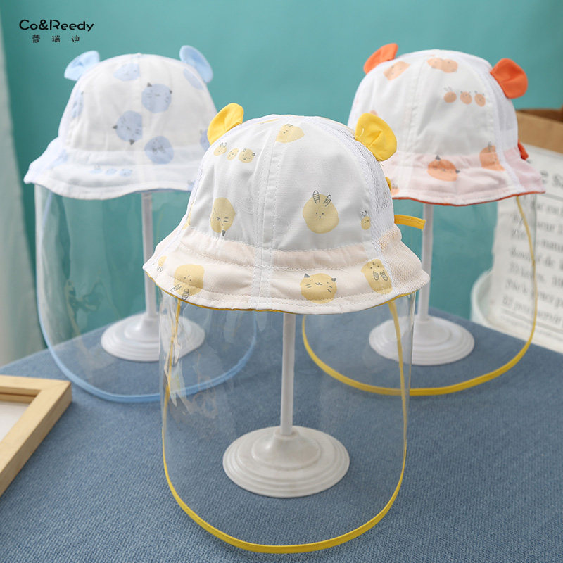 婴儿宝宝婴幼儿防飞沫夏薄款透气