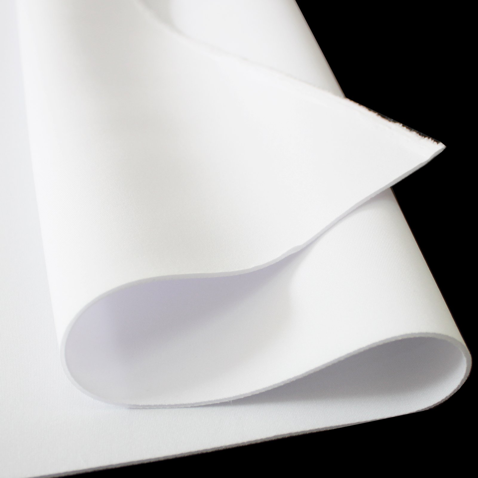 半米价纯白色太空棉面料加厚夹层真空夹丝针织布棒球服空气层布料