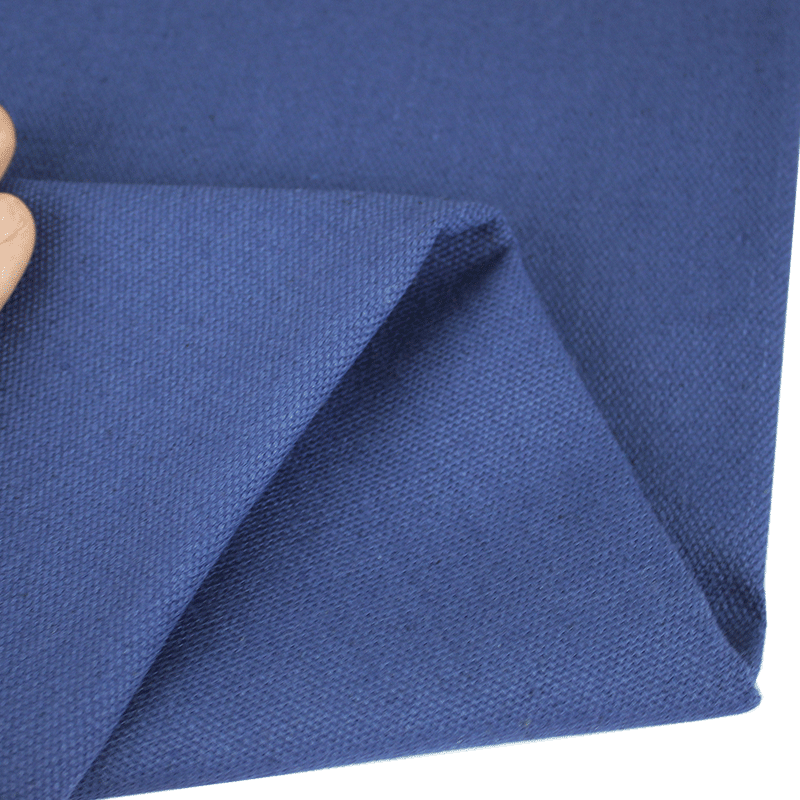 半米价 藏青蓝纯棉帆布布料做包diy桌布窗帘布沙发布靠垫加厚耐磨