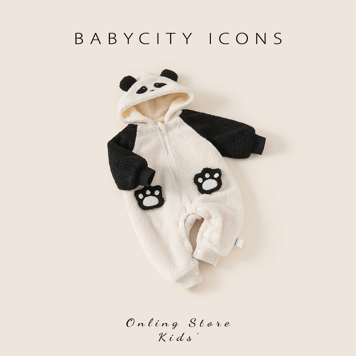 贝贝城休闲可爱绣花爬服