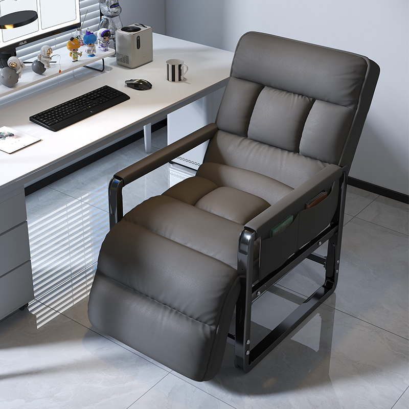 躺椅办公室午休午睡神器折叠椅电脑椅可坐可躺两用懒人沙发椅靠背