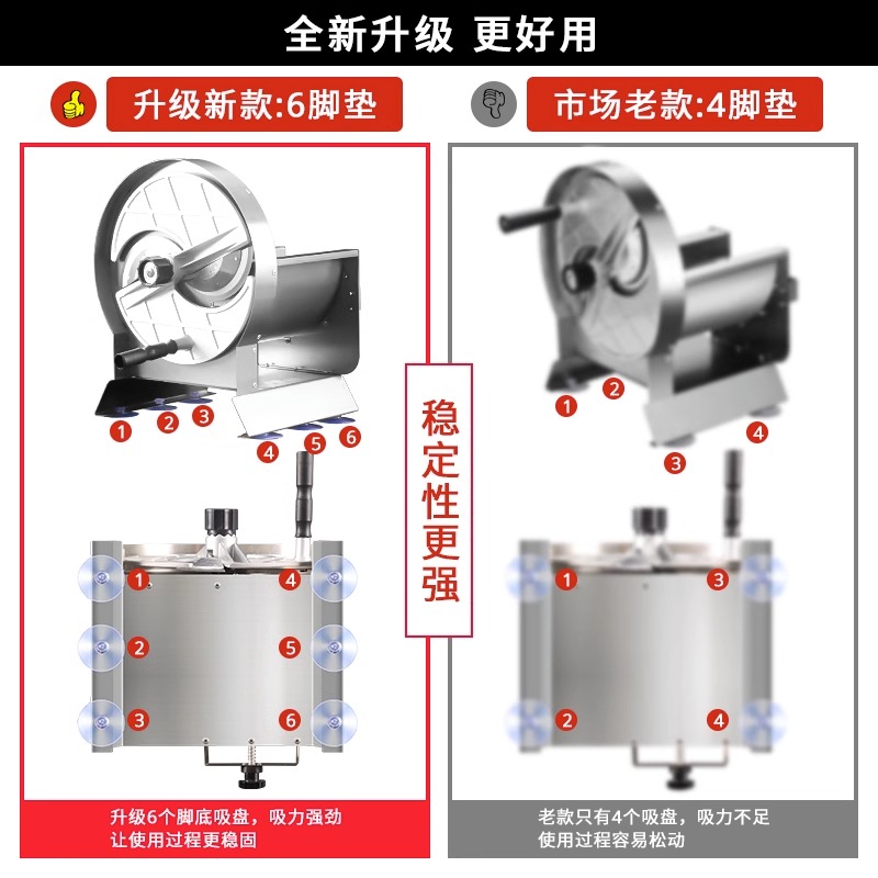 土豆片切片器商用手动电动超薄薯片机全自动切水果神器柠檬切片机