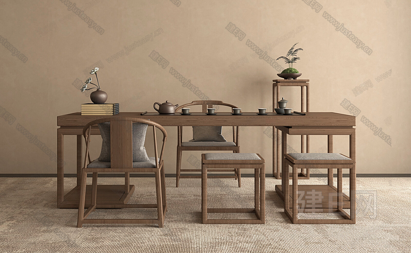 木林世家实木茶桌椅组合现代简约轻奢家用小户型茶室泡茶桌