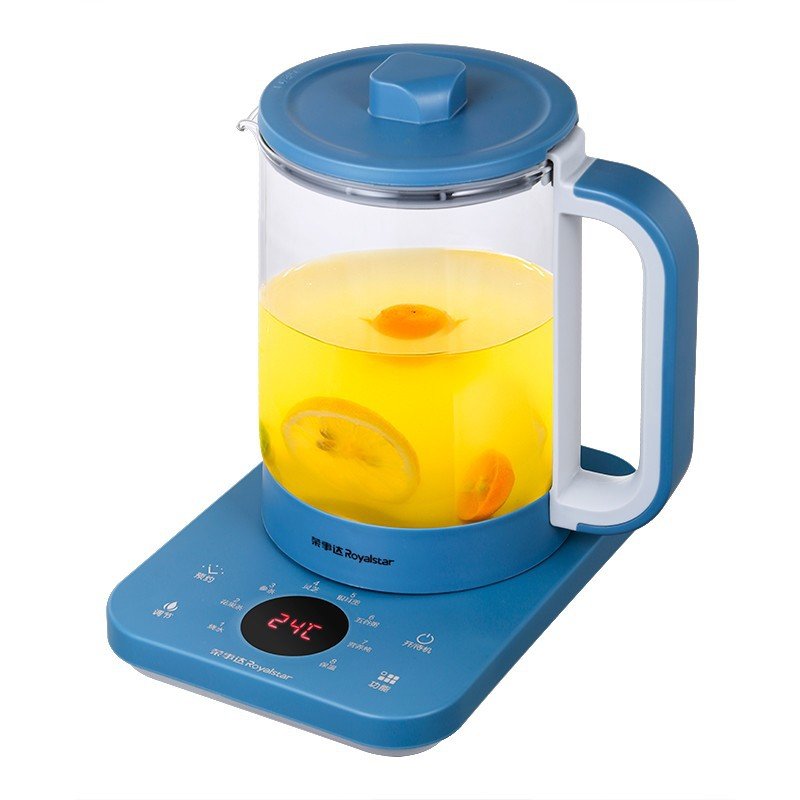荣事达养生壶电水壶热水壶烧水壶电热水壶玻璃煮Royalstar/荣事达
