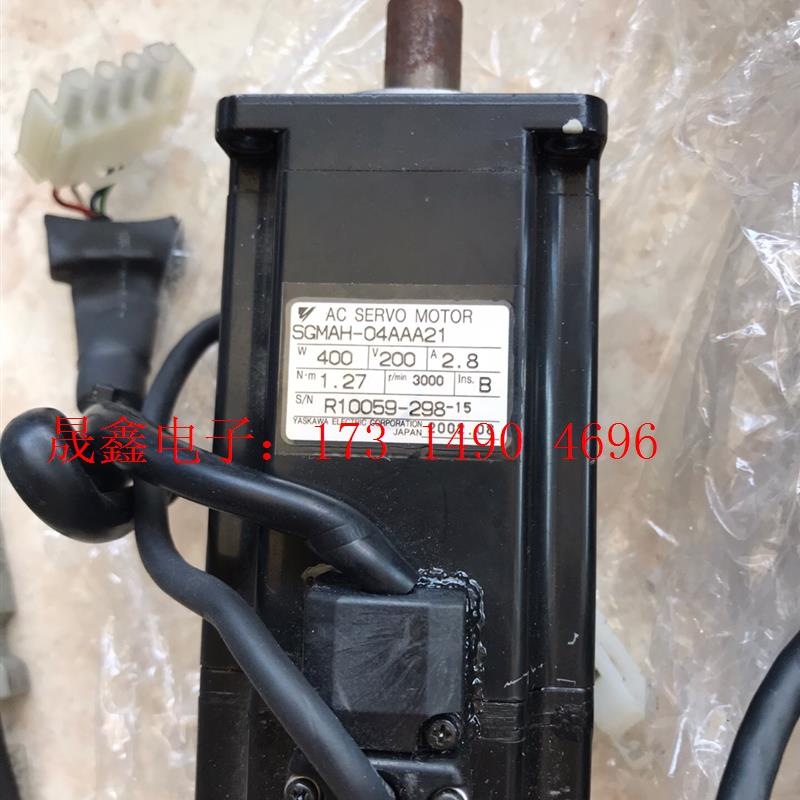 400w安川伺服电机马达 SGMAH-04AAA21 不带键【询价产品】