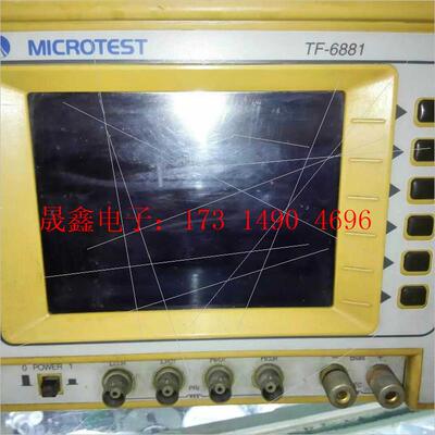 MICROTEST TF-6881  测试仪,功能正常的,配【询价产品】