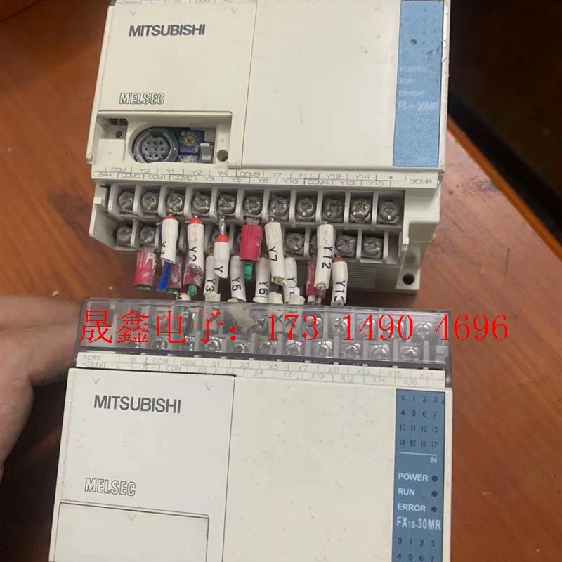 三菱PLC-FX1S-30MR-001 有两个 件 【询价产品】