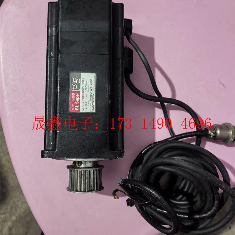 处理一台现的日本三洋伺服电机,不错如图,型号P50B【询价产品】