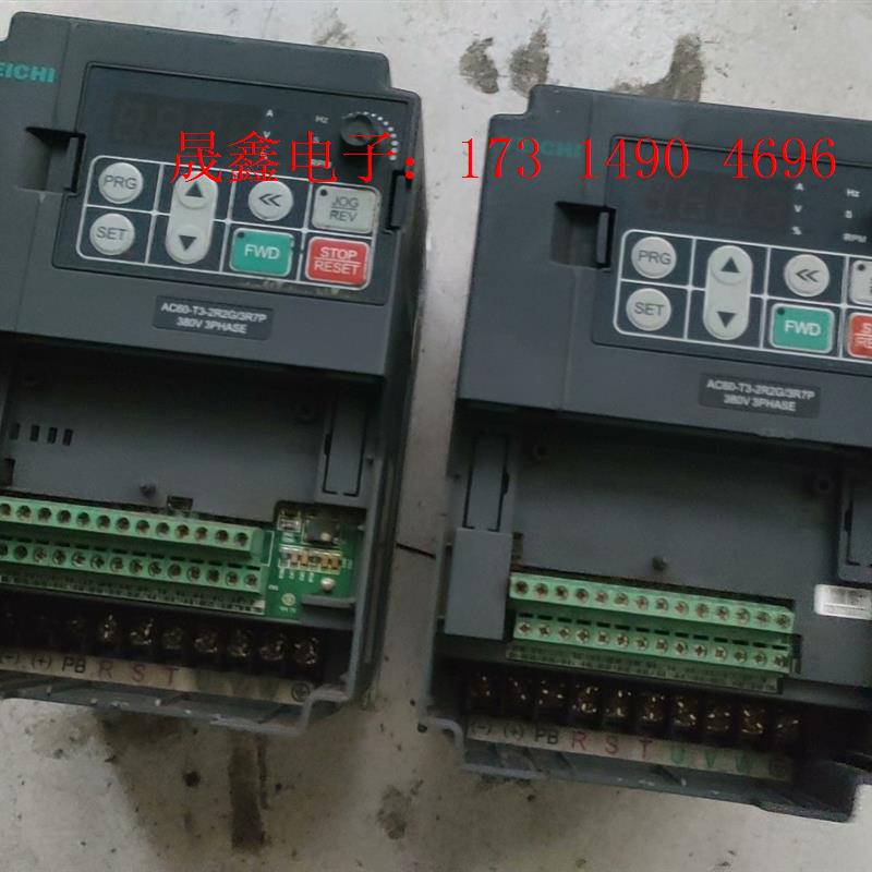 伟创AC60-T3-2.2KW重载变频器两台,自定义,缺【询价产品】