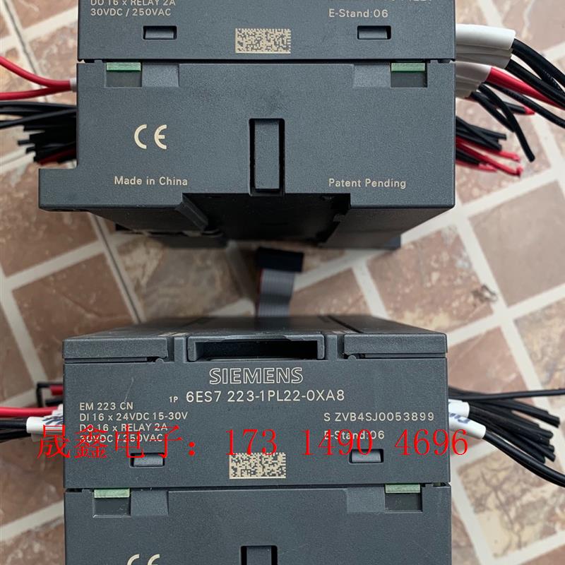 SIMENSPLC型号6ES7223-1PL22-OXA8现货2台【询价产品】