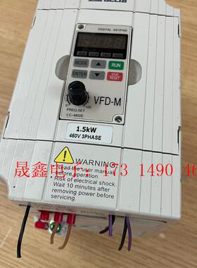 台达M系列变频器。VFD015M43B。1.5KW/380V【询价产品】