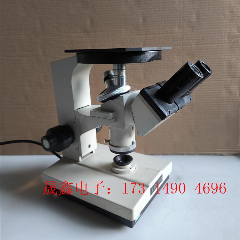 倒置显微镜 双目电光源金相显微镜XJP-200 带10倍的【询价产品】
