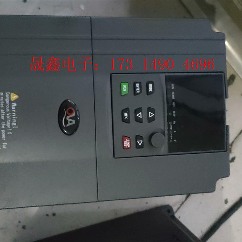 欧华EN590N-5.5KW重载变频器两台,都缺风扇罩,一台【询价产品】