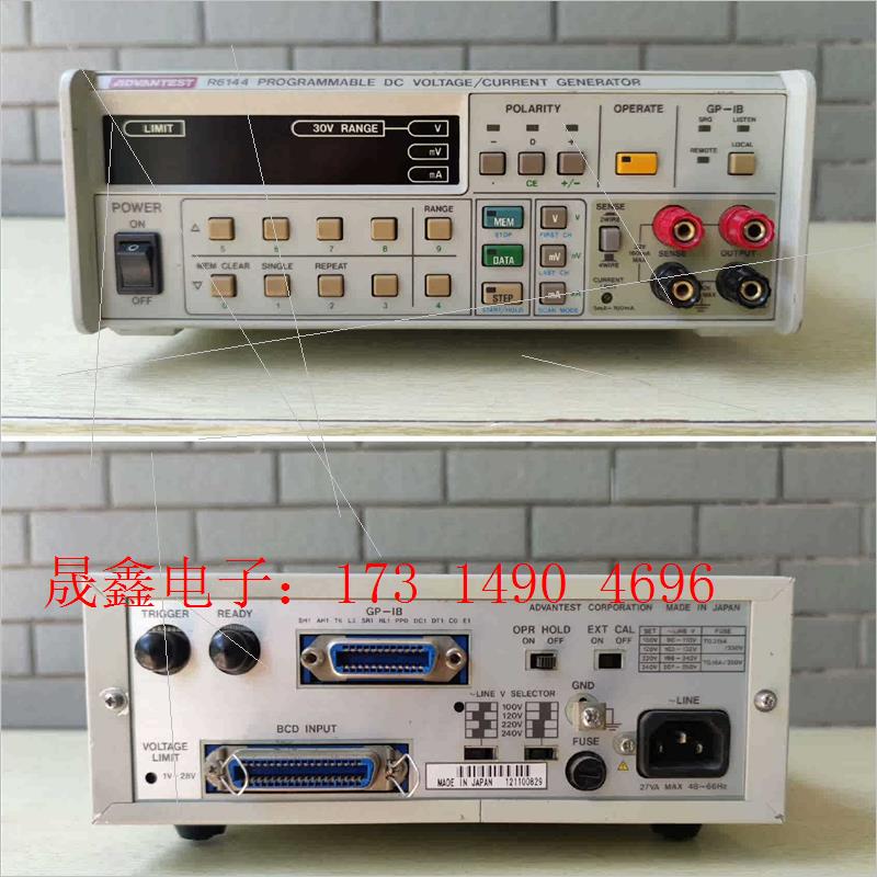 ADVANTEST爱德万 R6144 直流电压电流标准源 包【询价产品】