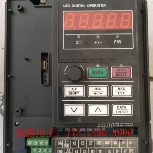 正弦EM303B-4KW变频器一台,自定义,上盖卡扣坏了【询价产品】