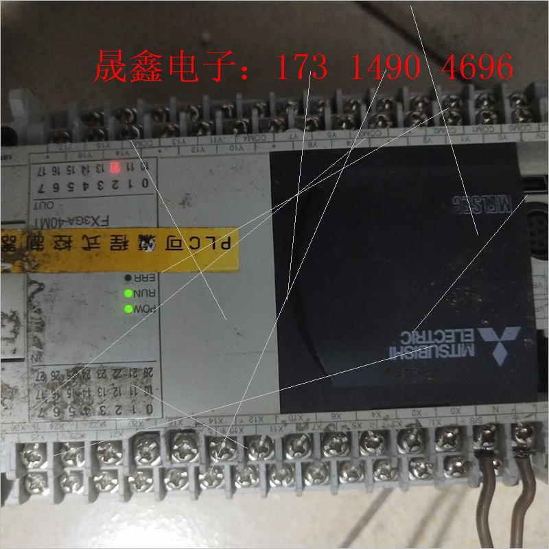 FX3GA-40MT一台,拍摄如图所示,通电如图【询价产品】 - 实物图