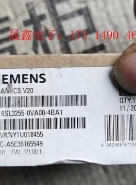 SIMENS  6SL3255-0VA00-4BA1未拆封,总【询价产品】