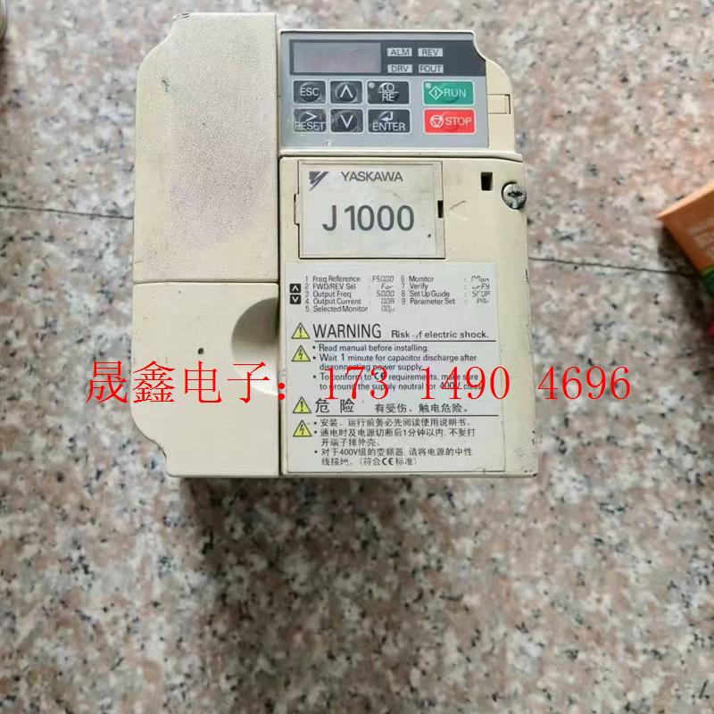 安川变频器J1000 -CIMR-JB4A0009BAA(3【询价产品】