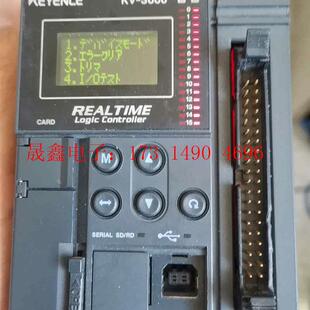 基恩士kv-3000,plc,通电传程序测试正常,带一个尾【询价产品】