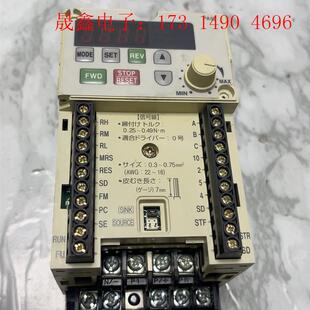 询价产品 三菱单相220V0.2KW变频器 0.2K E520S