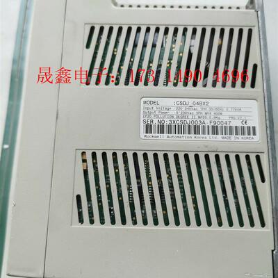 Rockwell 伺服驱动器 CSDJ_04BX2  1pc【询价产品】