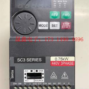 询价产品 0.75K 043 台湾士林变频器SC3