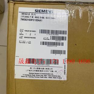 SIMENS电磁流量计mag3100 3FC13 询价产品 7ME6310