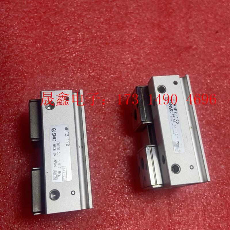 原装SMC滑台平行夹手指气缸MHF2-12D,如图所示,【询价产品】