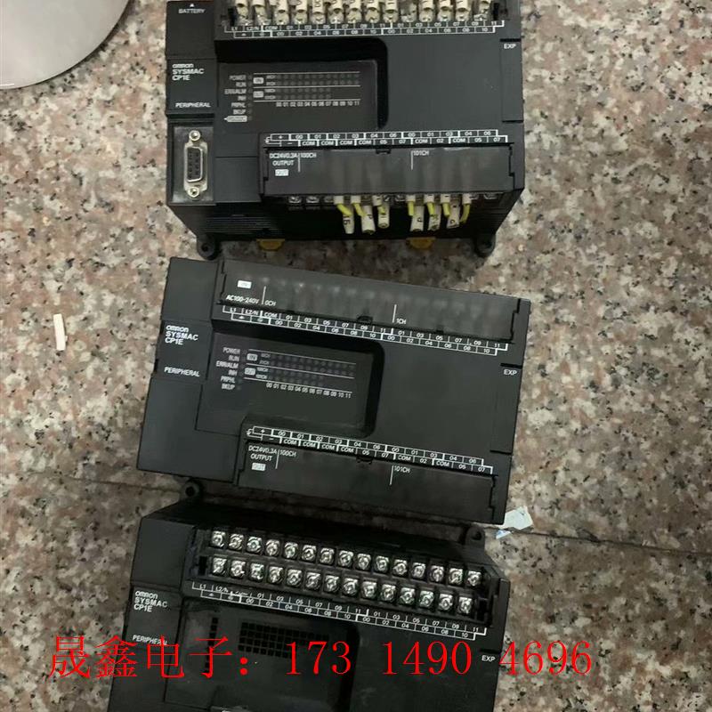 欧姆龙PLC-CP1E-N40SDR-A 共3个如图 功【询价产品】