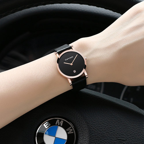 手表女款简约气质超薄防水女式表