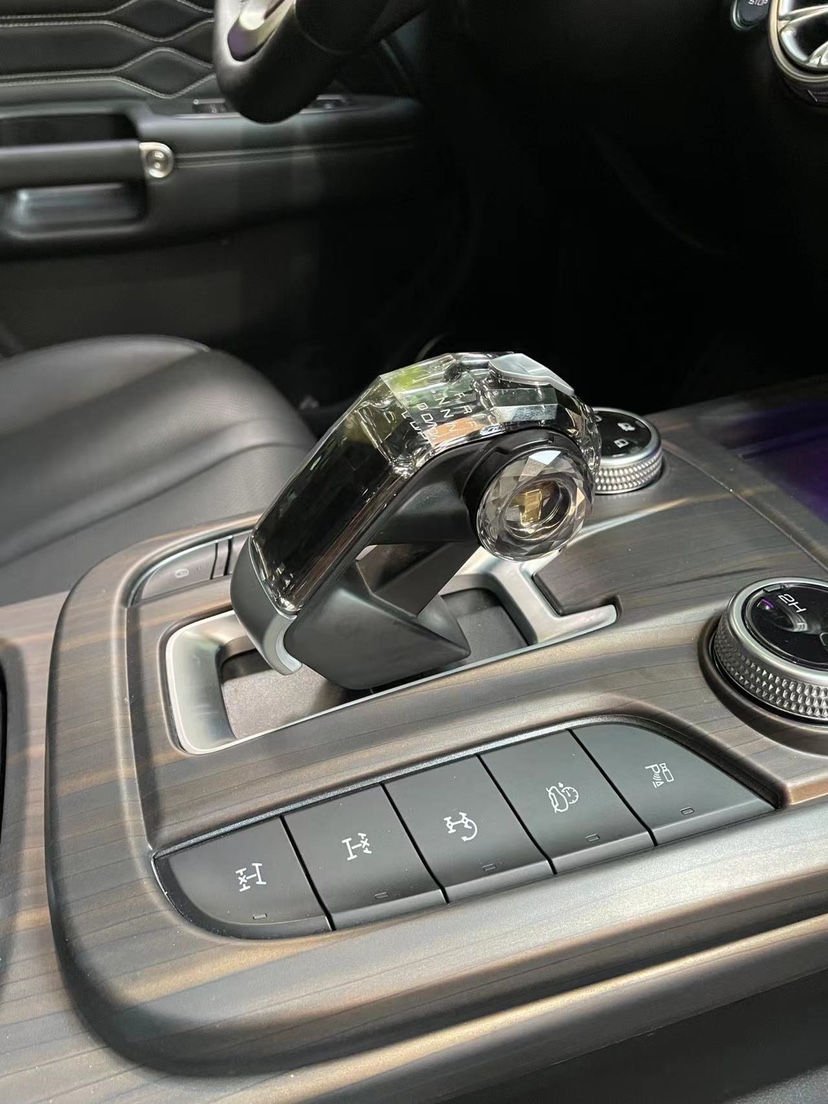 坦克300专用内饰改装OKING坦克300水晶换挡杆球头水晶材质