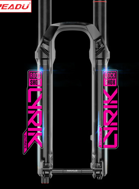 2024 READU热爱度贴纸rockshox Lyrik Ult前叉贴前避震贴纸改色贴