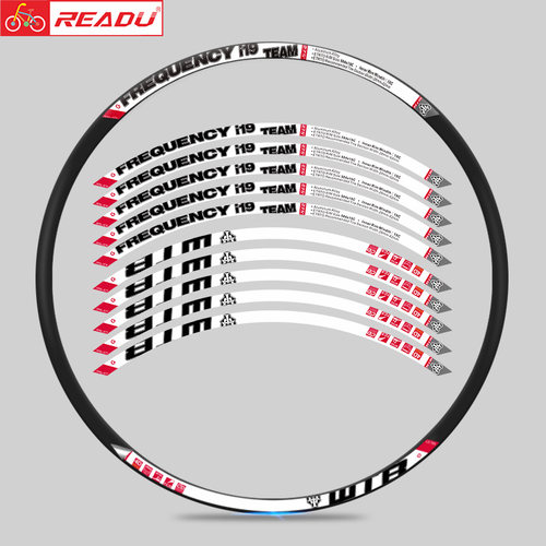 轮组改色贴防水山地车