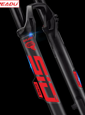 READU热爱度贴纸2024-rockshox sid brain智能大脑前叉贴纸改色贴