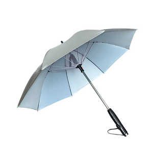 会下雨 神奇风扇伞晴雨两用防紫外线遮晒黑胶雨伞学生情侣时尚