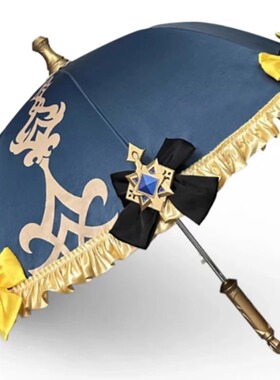 bilibili伞厂洛丽塔COS二次元学生漫展双层加厚小清新长柄遮阳伞