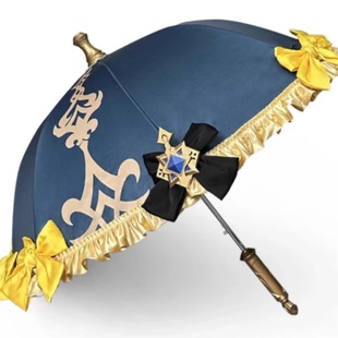 bilibili伞厂洛丽塔COS二次元学生漫展双层加厚小清新长柄遮阳伞