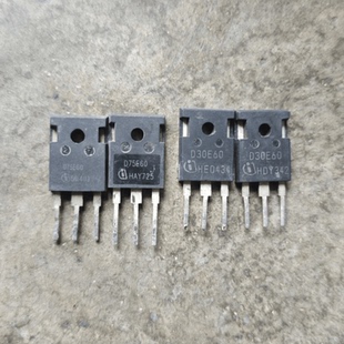 【东辉电子】D30E60 D75E60 进口拆机快恢复整流管TO-247封装