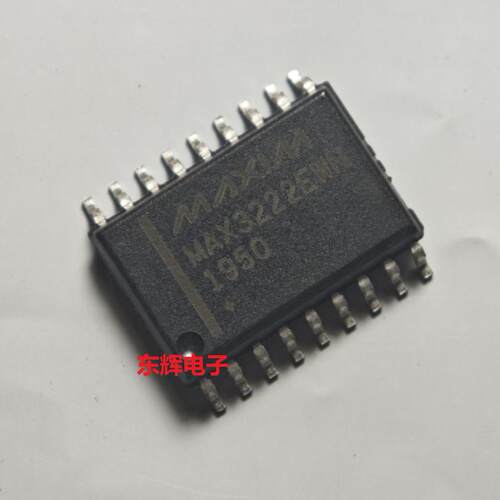 贴片IC MAX3222CWN EWN MAX3222I IDWR 进口收发器芯片 SOP-18