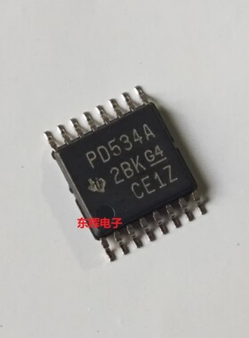 贴片IC PCA9534PWR APWR PD534A全新I/O扩展器芯片TSSOP-16可直拍