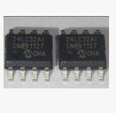 贴片IC 24LC32 PIC24LC32A-I/SN 存储器芯片SOP-8脚 可直拍